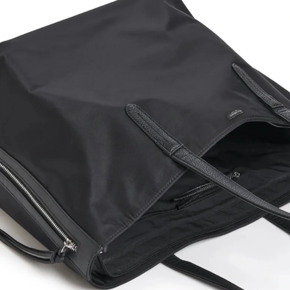 Botkier Black Nylon Bond Tote Bag
